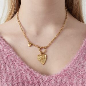 Wavy Heart Necklace