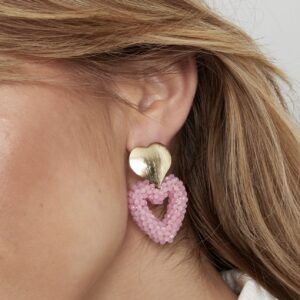 Lilac Sweetheart Earring