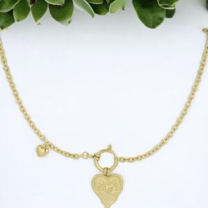 Wavy Heart Necklace