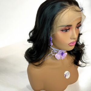 13x6 Body Wave Black Lace Frontal Wig