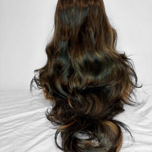 13x1 Highlighted Ombre Lace Feont Wig 28 inches