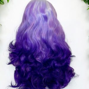 13x4 3 Tone Ombre Purple Wig 26 inches