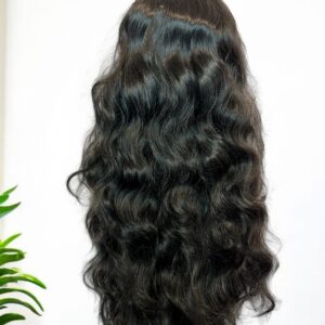 13X6 Wavy Long Lace Frontal Wig, 32 inches