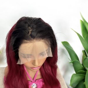 13x4 Straight Two Tone Lace Wig 250% 26 Inches