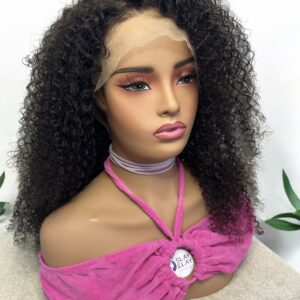 13x4 Jerry Curls Frontal Lace Wig 200% 26 Inches