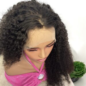 13x4 Jerry Curls Frontal Lace Wig 200% 26 Inches