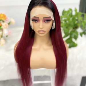 13x4 Straight Two Tone Lace Wig 250% 26 Inches